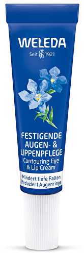 Weleda Mėlyna Gentian & Edelweiss Contouring Eye & Lip Kreminis Paakių kremas