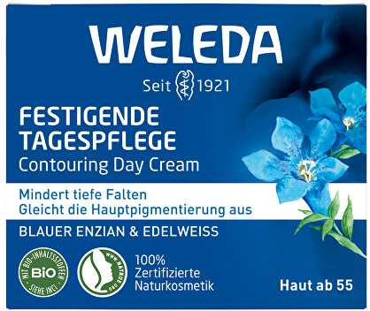 Weleda Mėlyna Gentian & Edelweiss Contouring Day Kreminis Day Kreminis