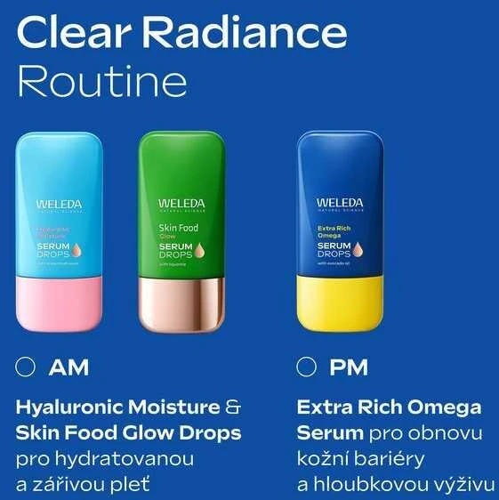 Weleda Boost Extra Rich Omega maitinamasis serumo lašai su omega rūgštimis 30 ml