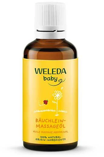 Weleda Baby Tummy Oil masažinis aliejus kūdikiams nuo pilvo pūtimo, 50 ml