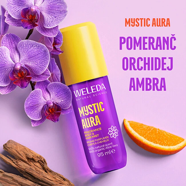 Weleda „Mystic Aura“ kūno ir plaukų kvapo dulksna 95 ml