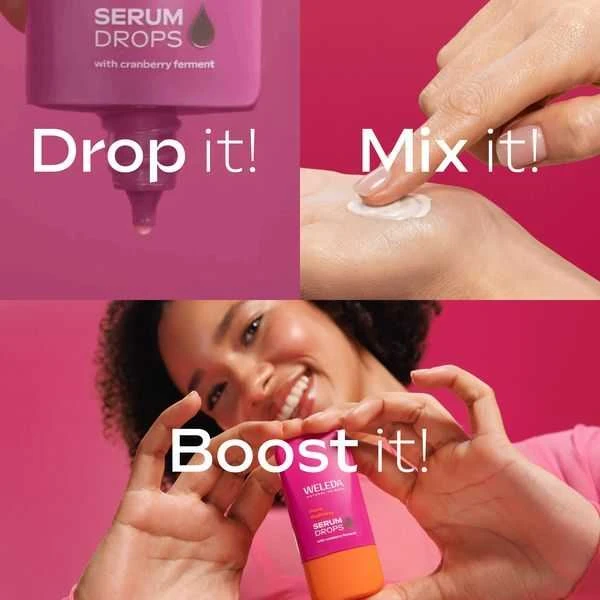 Weleda Boost poras valantys serumo lašai 30ml