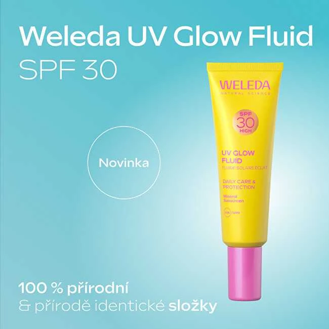 Weleda Apsauginis skystis SPF 30 UV švytėjimo suteikiantis skystis 30 ml