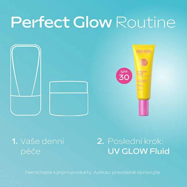 Weleda Apsauginis skystis SPF 30 UV švytėjimo suteikiantis skystis 30 ml