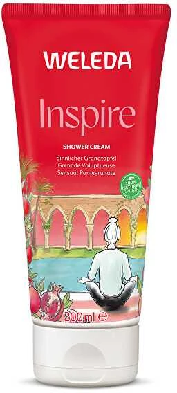 Weleda Inspire Pomegranate Creamy Kūno prausiklis, 200 ml