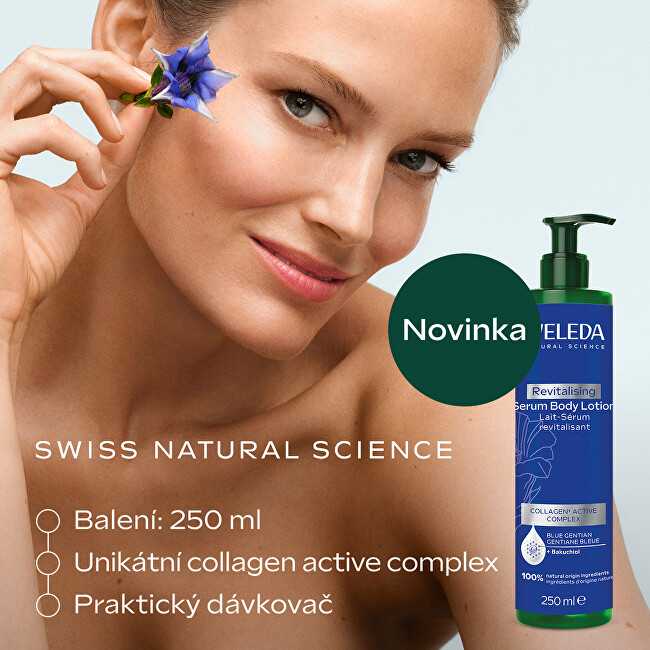 Weleda Mėlyna Gentian Revitalising Serum Losjonas kūnui, 250 ml