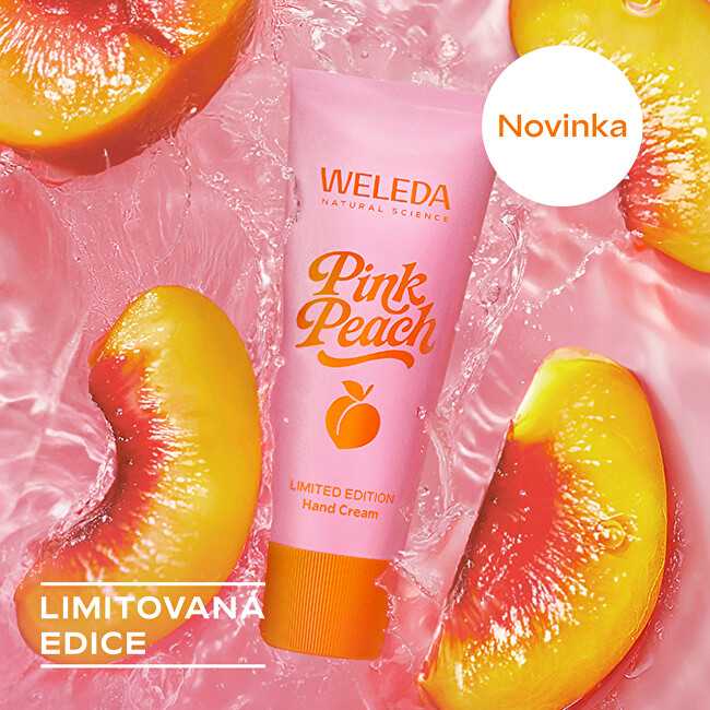 Weleda Rožinė Peach Hand Kreminis 50 ml