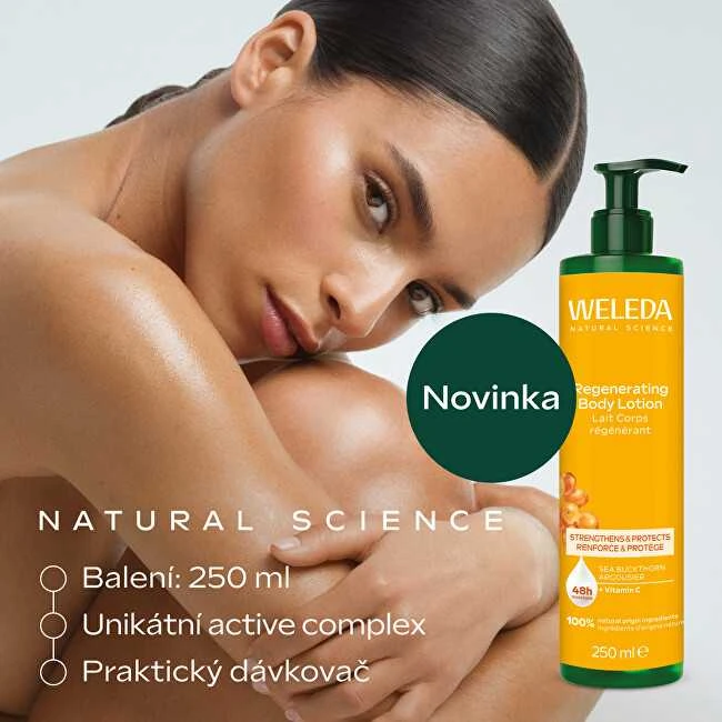 Weleda Sea buckthorn regenerating body lotion (Regenerating Losjonas kūnui) 250 ml