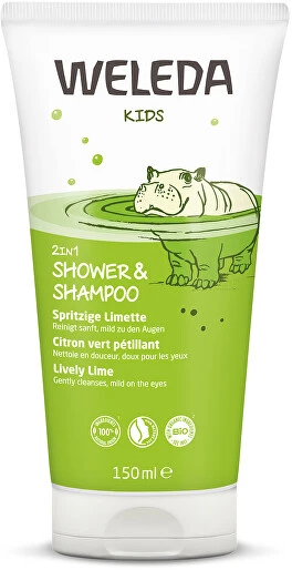 "Weleda Cos" šampūnas ir kūno prausiklis "Lima Chispeante" 150ml