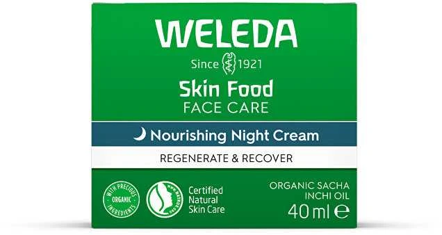 Weleda Skin Food maitininantis Night Kreminis Night Skin Kreminis moterims, 40 ml