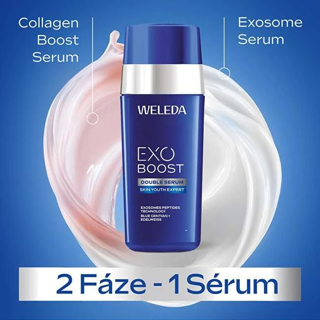 Weleda Mėlyna Gentian & Alpine Edelweiss Double Serum - Facial serum 30ml