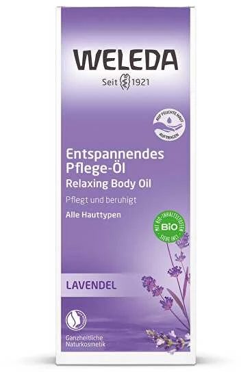 Weleda Lavender Relaxing Body Oil, 100 ml