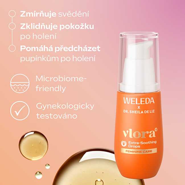 Weleda raminamasis aliejus intymiai zonai Vlora+ ypač raminantys lašai 30 ml