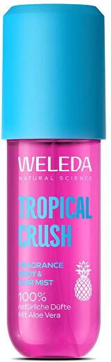 Weleda Tropical Crush kūno ir plaukų kvapo dulksna 95 ml