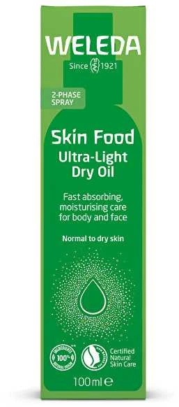 Weleda Skin Food Ultra-Light Dry Oil kūno aliejus moterims, 150 ml