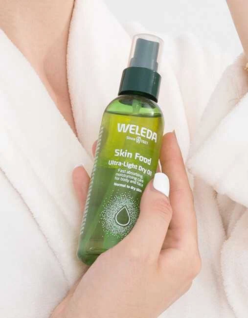 Weleda Skin Food Ultra-Light Dry Oil kūno aliejus moterims, 150 ml