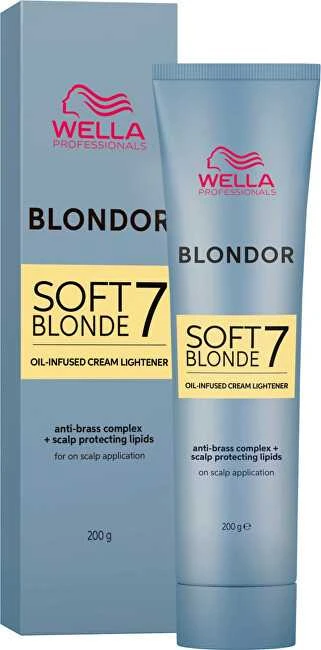 Wella Blondor Soft Blonde šviesinimo kremas 200g
