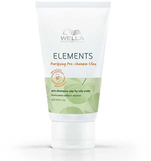 Valantis molis riebiai galvos odai Wella Elements Pre Šampūnas Clay 70ml