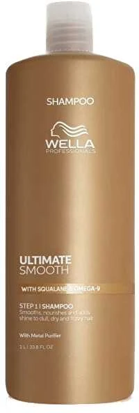 Wella Professionals Ultimate Smooth Šampūnas Maitinantis šampūnas su skvalanu ir omega-9, 250 ml