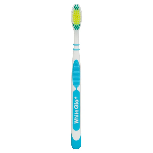 White Glo Baltas Glo Anti-Plaque balinanti dantų pasta, skirta pašalinti ir užkirsti kelią akmenų susidarymui 100ml + šepetėlis