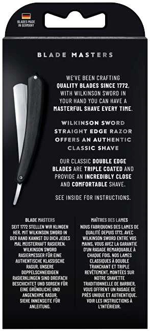 Wilkinson Sword Wilkinson tiesios ašmenų skustuvas