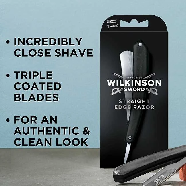 Wilkinson Sword Wilkinson tiesios ašmenų skustuvas