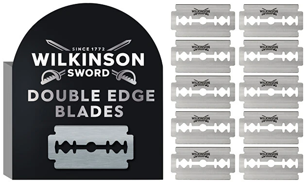 Wilkinson Sword Dvigubo ašmenų peiliukai, 10 vnt.