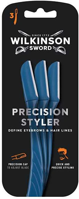 Wilkinson Sword Antakių ir barzdos tiesintuvas Precision Style r 3 vnt