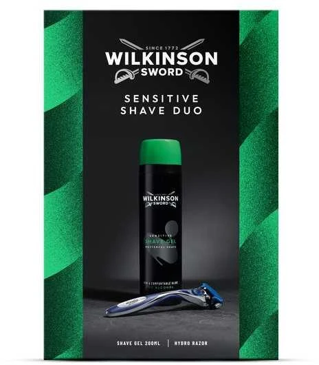 Wilkinson Sword „Sensitive Shave Duo“ skutimosi dovanų rinkinys