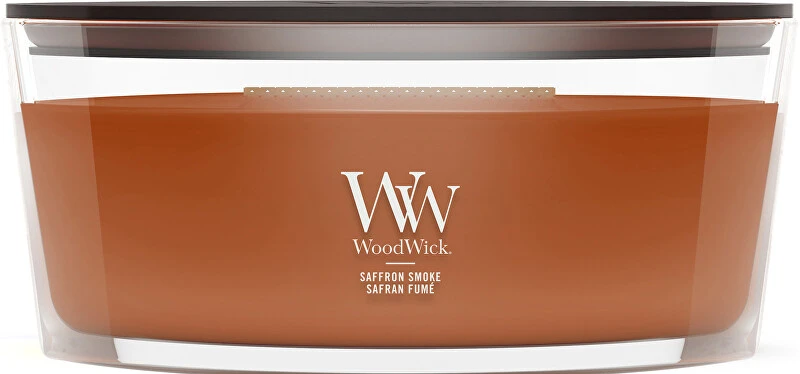 Woodwick Šafrano dūmai (Humidor)