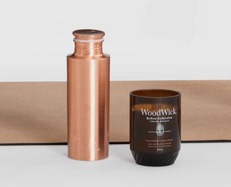 Woodwick Aromatinė žvakė (Incense & Myrrh), 368g