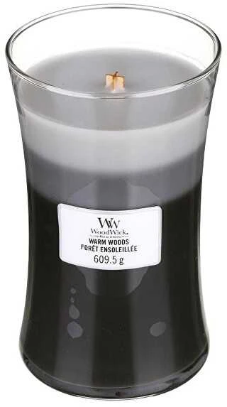 WoodWick Aromatinė žvakė (Warm Woods), 609,5 g