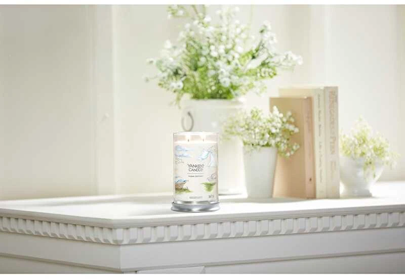 Yankee Candle Aromatinė žvakė Signature tumbler large Clean Cotton 567 g