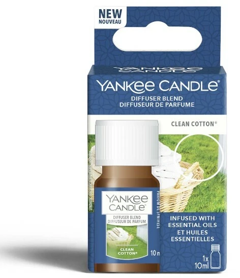 Yankee Candle Clean Cotton eterinio aliejaus mišinys, 10 ml