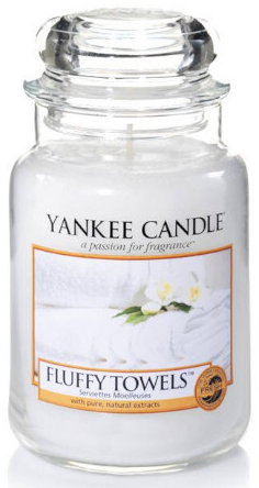 Yankee Candle Fluffy rankšluosčiai kvapioji žvakė unisex, 623 g