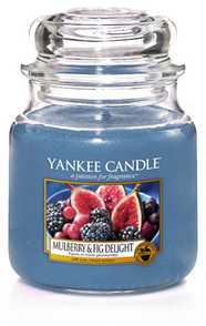 Yankee Candle Mulberry & Fig Delight kvapioji žvakė unisex, 104 g