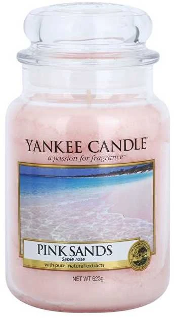 Yankee Candle Large Jar didelė kvapioji žvakė Rožinė Sands 623g