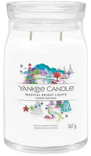 Yankee Candle aromatinė žvakė "Signature large glass Magical Bright Lights" 567 g