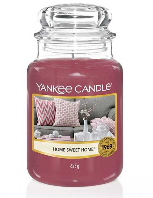 Yankee Candle Large Jar didelė kvapioji žvakė Home Sweet Home 623g