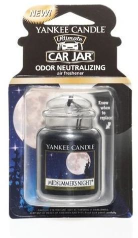 Yankee Candle kvapioji žvakė „Midsummer's Night“ automobilio stiklainyje, 24 g