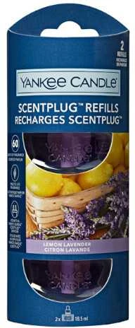 Drėkintuvas Yankee Candle Kvapų papildymas ScentPlug prietaisui – Lemon Lavender (2vnt)