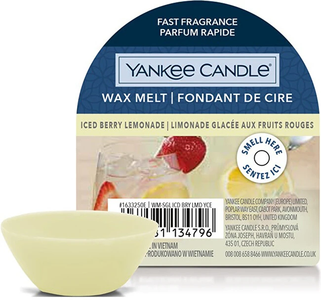 Yankee Candle Yankee žvakė su lediniu uogų limonadu, 22 g