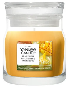 Yankee Candle Signature scented candle glass small Starfruit & Sunshine 110 g