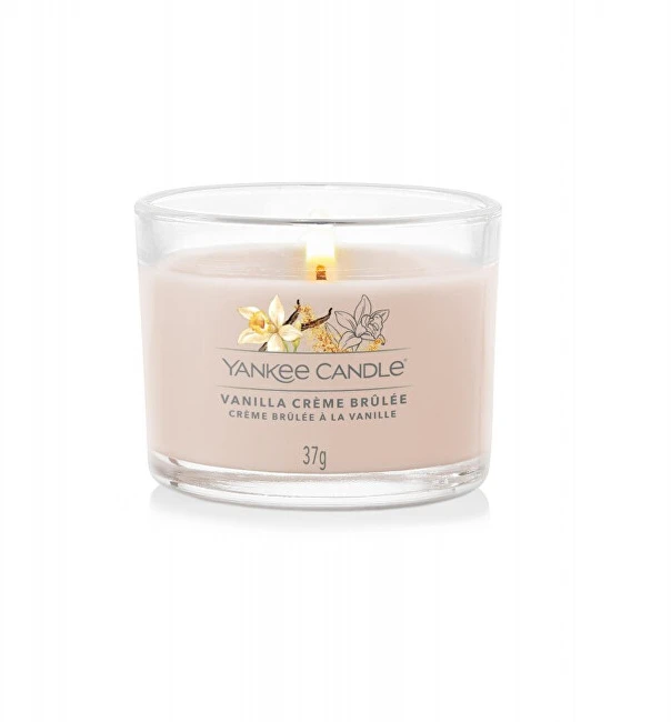 Yankee Candle Vanilla Crème Brulée kvapioji žvakė