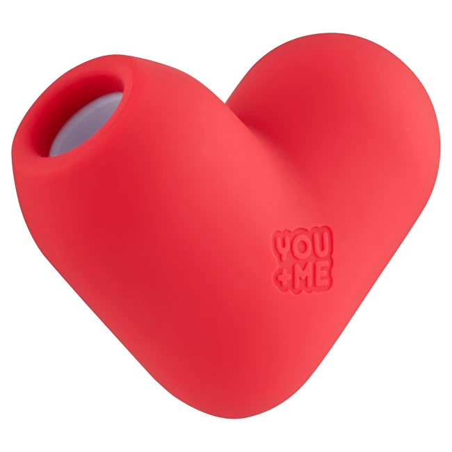 Youme „Heartbeat Love“ žaislinis siurbimo vibratorius 1 vnt.