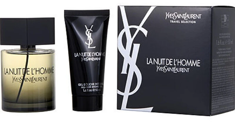 Yves Saint Laurent La Nuit De L'Homme rinkinys vyrams (100 ml EDT + 50 ml dušo gelis)