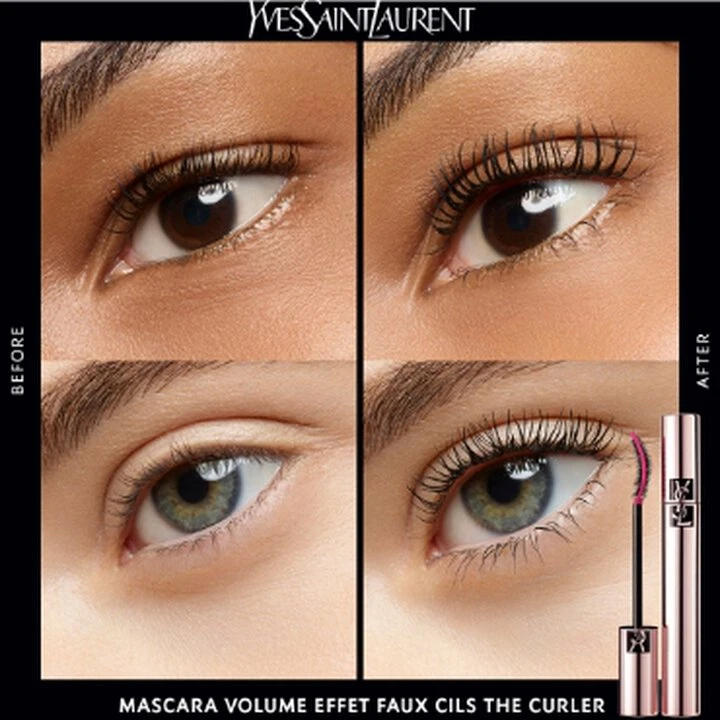 Yves Saint Laurent YSL Volume Effet Faux Cils The Curler Blakstienų tušas, 6.6 ml | Spalva: Rebellious Black