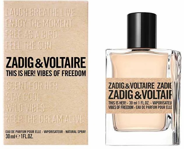 Zadig & Voltaire This is Her! Vibes of Freedom EDP parfumuotas vanduo moterims, 50 ml