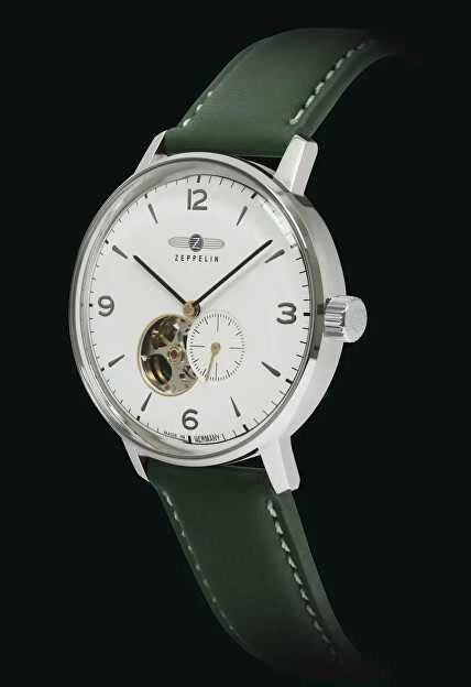 Vyriškas laikrodis Zeppelin Hindenburg Open Heart Automatic 8066-1_N + BOX