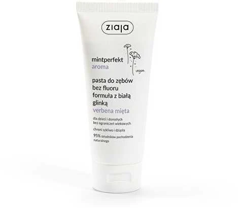 Ziaja Mintperfekt Aroma baltasis molis dantų valymui ir higienai Verbena Mint 100ml